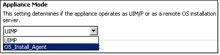 UIM-P Appliance Mode